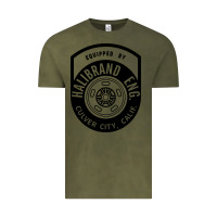 Vintage Olive what goes up must come down Vintage Tee - linhVisuals