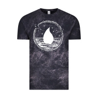 Cloud Black magic  the gathering kaldheim islands symbol Vintage Tee - linhVisuals