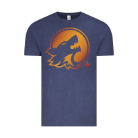 Vintage Denim magic the gathering hunt emblem Vintage Tee - linhVisuals