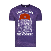 Cloud Purple i did it all for the wookiee Vintage Tee - linhVisuals