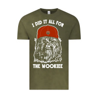 Vintage Olive i did it all for the wookiee Vintage Tee - linhVisuals