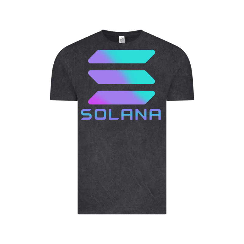 Solana Cryptocurrency Solana Vintage Tee by linhVisuals | Teevron
