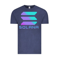 Vintage Denim solana cryptocurrency solana Vintage Tee - linhVisuals