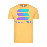 Vintage Mustard solana cryptocurrency solana Vintage Tee - linhVisuals