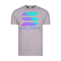 Vintage Zinc solana cryptocurrency solana Vintage Tee - linhVisuals