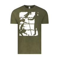 Vintage Olive billiards gift t  shirt pool cue snooker table billiard t  shirt Vintage Tee - linhVisuals
