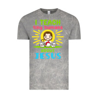 Cloud Rock i teach tiny humans about jesus Vintage Tee - linhVisuals