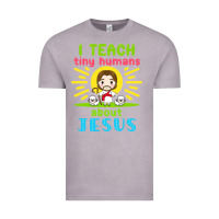 Vintage Zinc i teach tiny humans about jesus Vintage Tee - linhVisuals