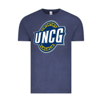 Vintage Denim unc greensboro spartans Vintage Tee - linhVisuals