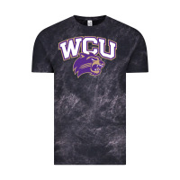 Cloud Black western carolina catamounts Vintage Tee - linhVisuals