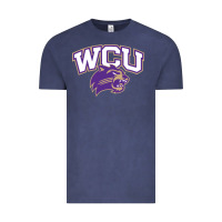 Vintage Denim western carolina catamounts Vintage Tee - linhVisuals