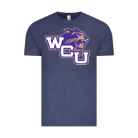 Vintage Denim western carolina catamounts Vintage Tee - linhVisuals