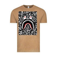 Vintage Camel Bape Shark Army Vintage Tee - linhVisuals