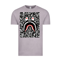 Vintage Zinc Bape Shark Army Vintage Tee - linhVisuals