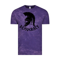 Cloud Purple democracy Vintage Tee - linhVisuals