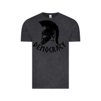 Vintage Black democracy Vintage Tee - linhVisuals