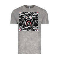 Cloud Rock Bape Shark Army Vintage Tee - linhVisuals