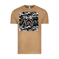 Vintage Camel Bape Shark Army Vintage Tee - linhVisuals
