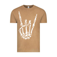 Vintage Camel rock on skeleton hand Vintage Tee - linhVisuals