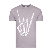 Vintage Zinc rock on skeleton hand Vintage Tee - linhVisuals