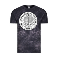 Cloud Black university of california Vintage Tee - linhVisuals
