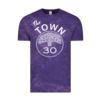 Cloud Purple the town Vintage Tee - linhVisuals