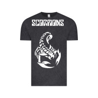 Vintage Black scorpion Vintage Tee - linhVisuals