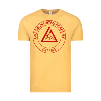Vintage Mustard gracie jiu jitsu academy Vintage Tee - linhVisuals