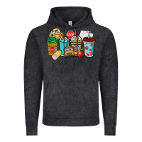 Vintage Black school bus driver coffee cups Vintage Hoodie - NancyCooperArtShop