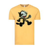 Vintage Mustard felix Vintage Tee - linhVisuals