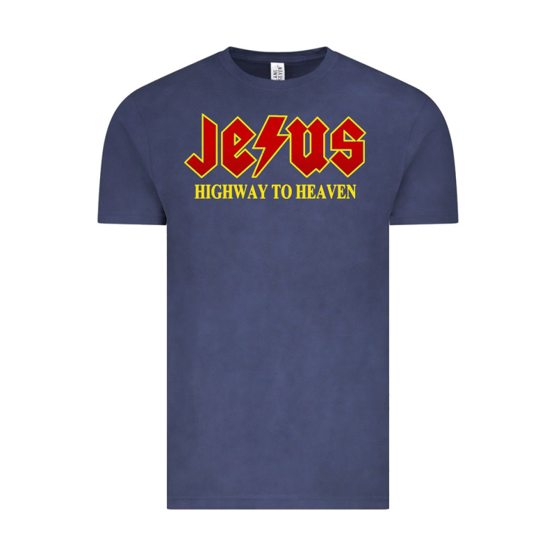 Jesus Rocks Highway To Heaven Vintage Tee by linhVisuals | Teevron