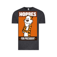 Vintage Black hobbes for president Vintage Tee - linhVisuals