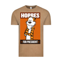 Vintage Coffee hobbes for president Vintage Tee - linhVisuals