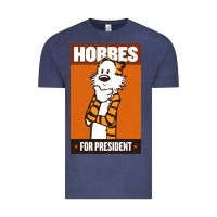 Vintage Denim hobbes for president Vintage Tee - linhVisuals