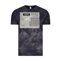Cloud Black akai mpc2000 Vintage Tee - linhVisuals