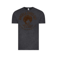 Vintage Black angela davis day 70s black rights Vintage Tee - linhVisuals
