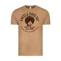 Vintage Camel angela davis day 70s black rights Vintage Tee - linhVisuals