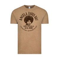Angela Davis Day 70s Black Rights Vintage Tee | Teevron