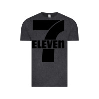 Vintage Black 7 elevenn Vintage Tee - linhVisuals