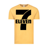 Vintage Mustard 7 elevenn Vintage Tee - linhVisuals
