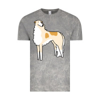 Cloud Rock borzoi Vintage Tee - linhVisuals