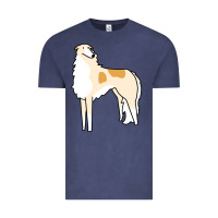 Vintage Denim borzoi Vintage Tee - linhVisuals