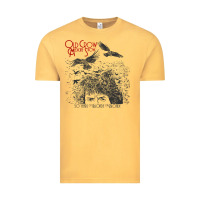 Vintage Mustard old crow medicine show Vintage Tee - linhVisuals
