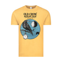 Vintage Mustard old crow medicine show Vintage Tee - linhVisuals