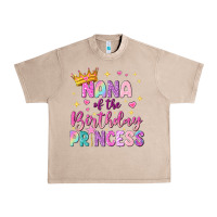 French Oak nana of the birthday princess Urban Heavy Tee - NancyCooperArtShop