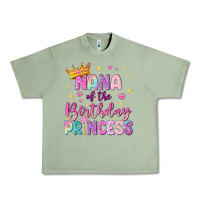 Oil Green nana of the birthday princess Urban Heavy Tee - NancyCooperArtShop
