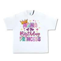 White nana of the birthday princess Urban Heavy Tee - NancyCooperArtShop