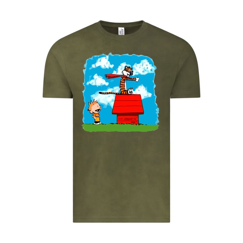 Calvin Hobbes Vintage Tee by linhVisuals | Teevron