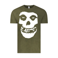 Mens Skull Vintage Tee | Teevron