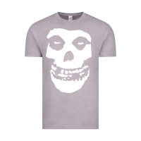 Vintage Zinc mens skull Vintage Tee - linhVisuals